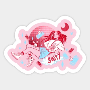 Salty Snacks Sticker